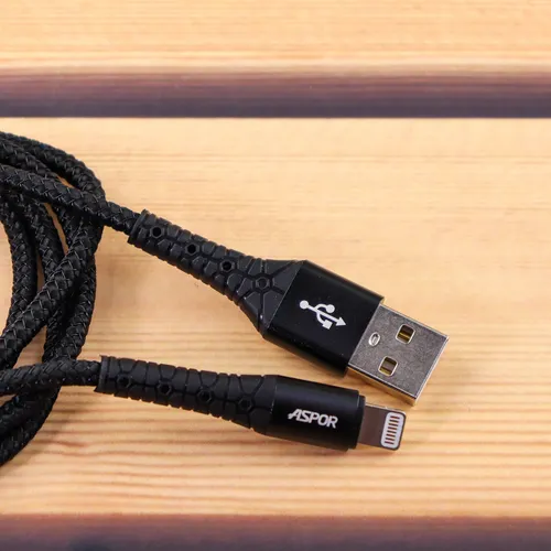 Aspor A192 Fast Charging USB to Lightning Cable