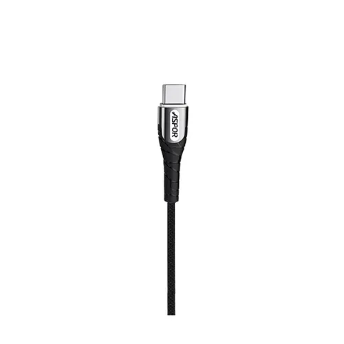Aspor A193 USB To Type-C Fast Charging-cable -1000MM – Black