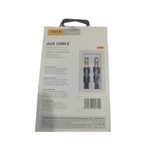Aspor A230 3.5MM AUX Cable