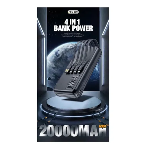 Aspor A301 20000mAh Power Bank