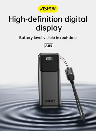 Aspor A353 10000mAh Mini Power Bank