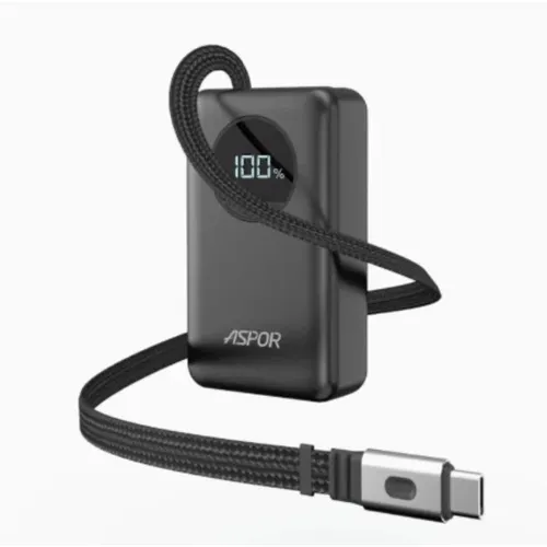 Aspor A372 10000mAh 22.5W Dual Fast Charging Power Bank