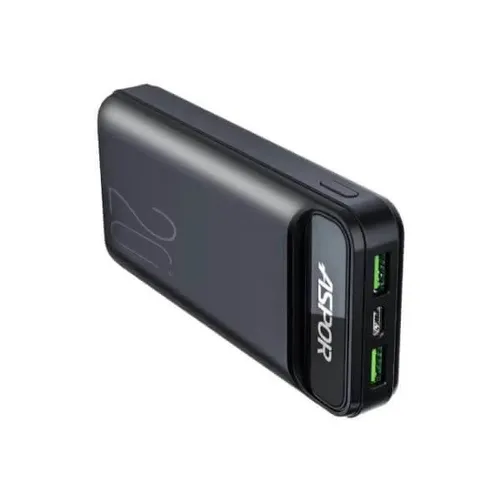 Aspor A396 20000mAh Powerbank With PD Charging