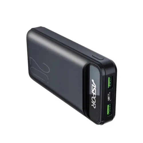 Aspor A396 PD Power Bank 20000mAh