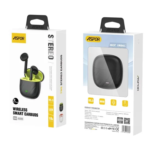 Aspor A609 Wireless Smart Earbuds