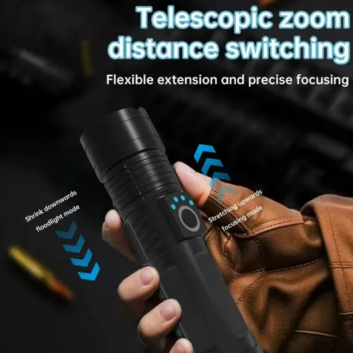 Aspor A761 Flashlight Outdoor Strong Light