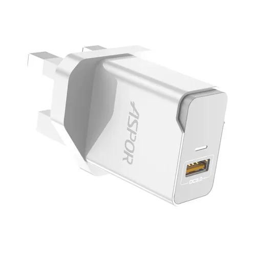 Aspor A822 18W 3.0 Type-C Fast Charger