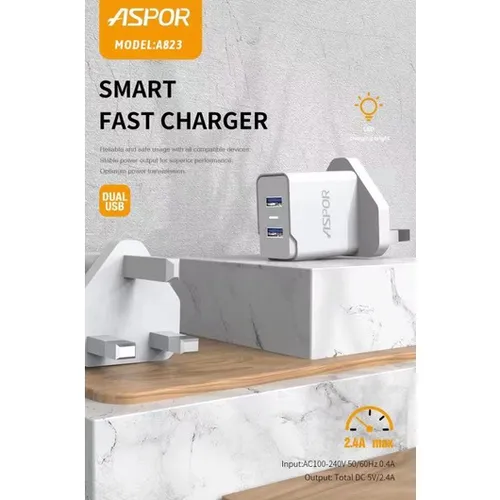 ASPOR A823 2.4A IQ Home Charger