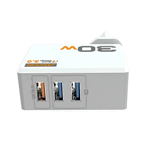 Aspor A838 Multifunction 3 in 1 Fast Charger