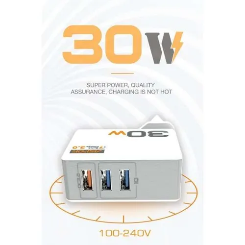Aspor A838 Multifunction 3 in 1 Fast Charging Dock