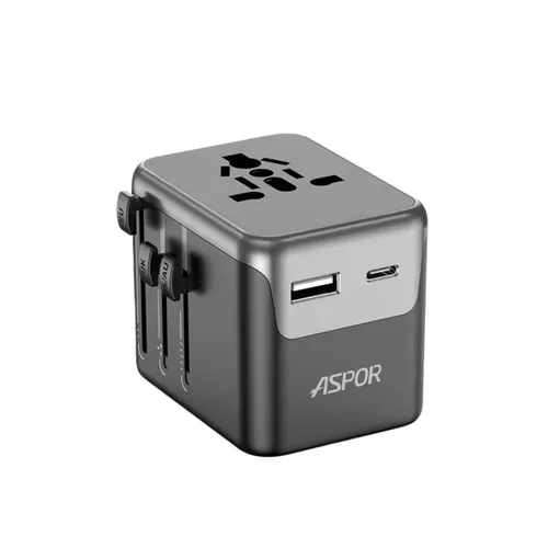 Aspor A891 2.4A Universal World Travel Charger