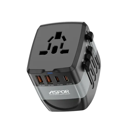Aspor A892 Universal GAN 20w World Travel Charger