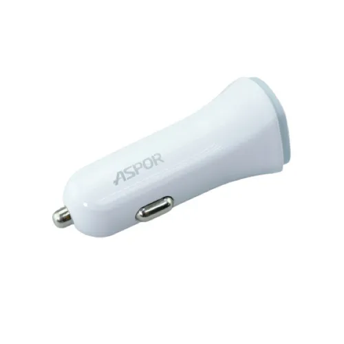 Aspor A903 Dual USB iPhone Combo set Car Charger