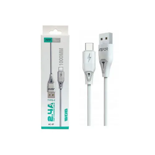 Aspor AC-07 Type-C Cable – 100 Cm