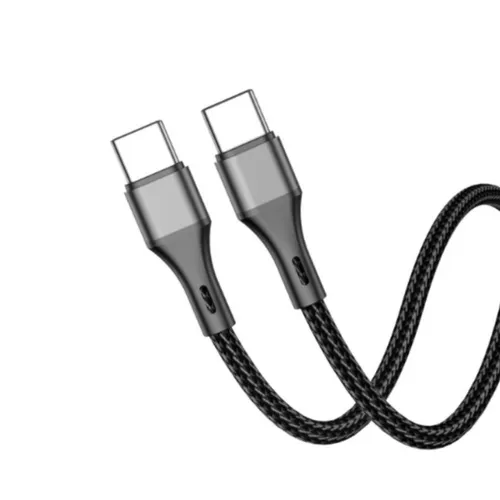 Aspor AC-19 60W USB-C to USB-C 1M Nylon Cable