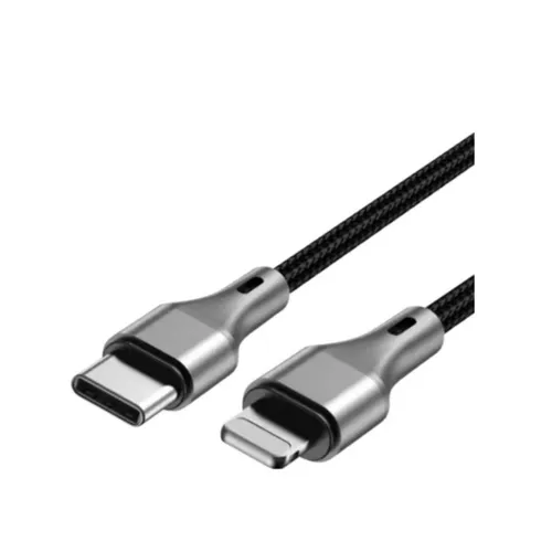 Aspor AC-20 27W USB-C to Lightning Nylon Braided 1M Cable