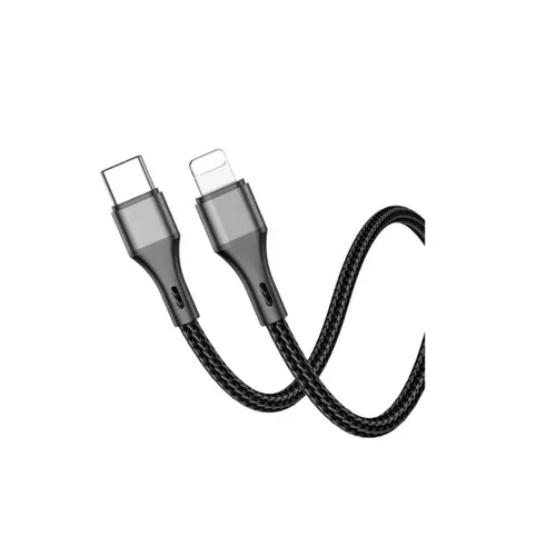Aspor AC-20 27W USB-C to Lightning Nylon Braided 1M Cable