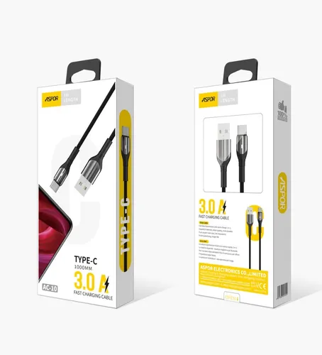 Aspor AC10 Fast Charging USB to Type-C Cable