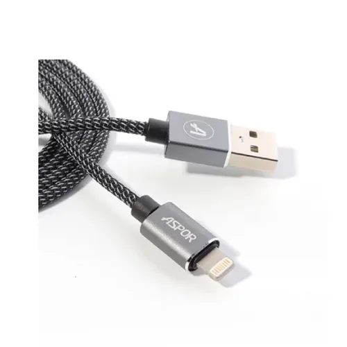 Aspor AC26 3.1A Fast Charging USB to Lightning Cable