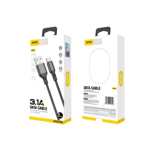 Aspor AC26 3.1A Fast Charging USB to Micro Cable