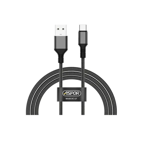 Aspor AC26 3.1A Fast Charging USB to Type-C Cable