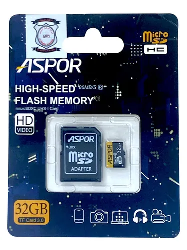 Aspor high speed flash memory -Memory Cards