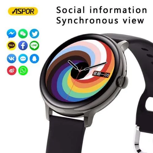 Aspor Smart Watch 3 Support Phone Call and View Massages