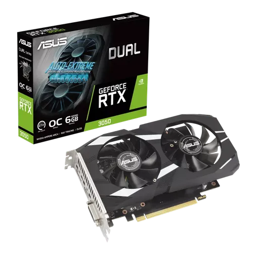 ASUS Dual GeForce RTX 3050 6GB GDDR6