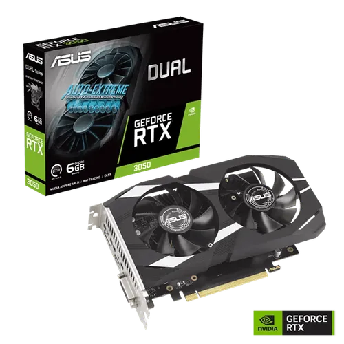 ASUS Dual GeForce RTX 3050 6GB GDDR6