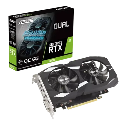 ASUS Dual GeForce RTX 3050 6GB GDDR6 OC