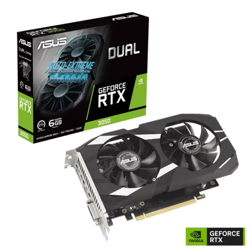 ASUS Dual GeForce RTX 3050 6GB GDDR6