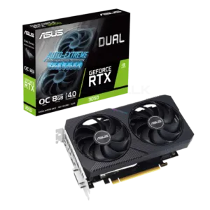 ASUS DUAL GeForce RTX 3050 V2 8GB GDDR6 OC Graphics Card
