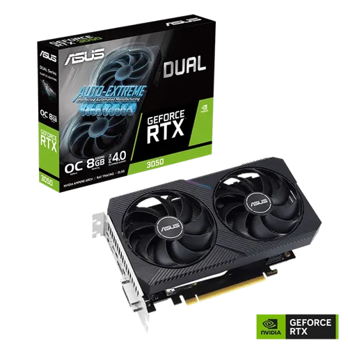 ASUS Dual GeForce RTX 3050 V2 OC Edition 8GB GDDR6