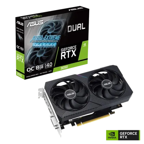 ASUS Dual GeForce RTX 3050 V2 OC Edition 8GB GDDR6