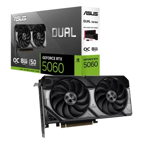 ASUS Dual GeForce RTX 5060 8GB OC GDDR7