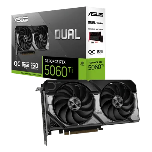 ASUS Dual GeForce RTX 5060 Ti 16GB GDDR7