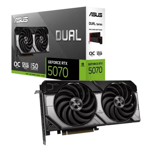 ASUS Dual GeForce RTX 5070 12GB GDDR7 OC
