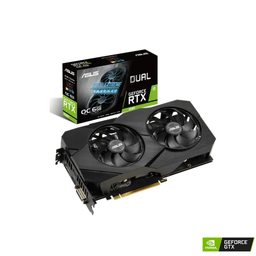 ASUS DUAL RTX2060-O6G-EVO 6GB NVIDIA VGA CARD(3Y)