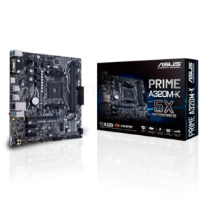 ASUS PRIME A320M-K AMD AM4 ATX Motherboard
