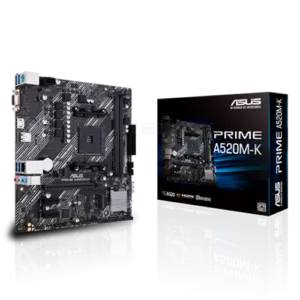 ASUS PRIME A520M-K AMD Motherboard