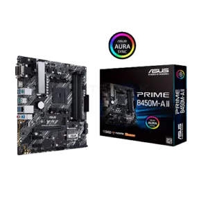 ASUS PRIME B450M-A II CSM Motherboard