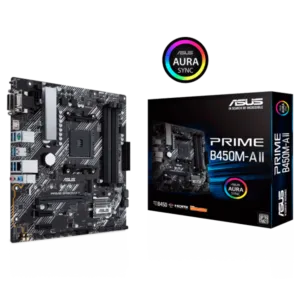 ASUS PRIME B450M-A II Motherboard