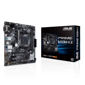ASUS Prime B450M-K II AMD Motherboard