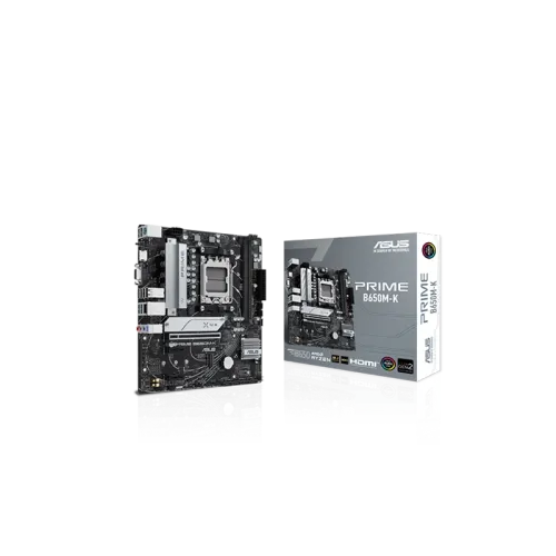 ASUS PRIME B650M-K DDR5 MOTHERBOARD(3y)- 90MB1F60-M0UAY0