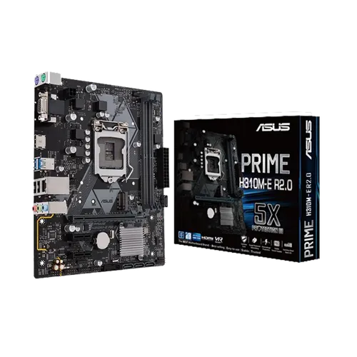ASUS PRIME H310M-E R2.0 DDR4 MOTHERBOARD(3y)