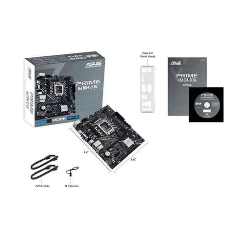 Asus Prime H610M-D D4-CSM Motherboard