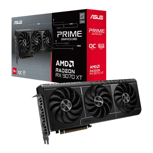 ASUS Prime Radeon RX 9070 XT OC Edition 16GB GDDR6