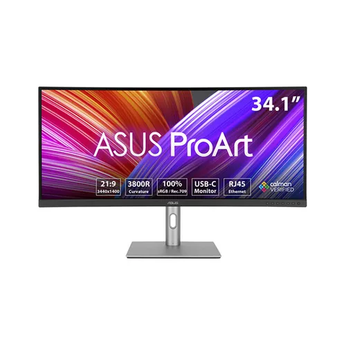 ASUS ProArt Display PA34VCNV 34.1" 1440p HDR Curved Professional Monitor
