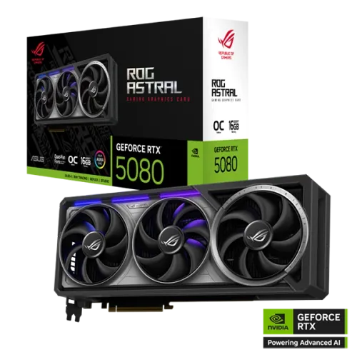 ASUS ROG Astral GeForce RTX 5080 16GB GDDR7 OC Edition
