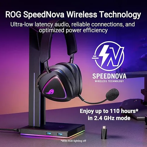 ASUS ROG Delta II BLK Wireless Gaming Headset